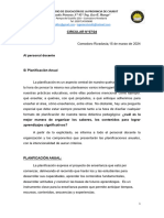 CIRCULAR N 7 Planificación Anual