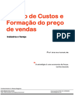 E-Book Gestão de Custos e Formação de Preço