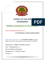 CONSTITUTION LAW I  - DHRUV KR. TEJASVI