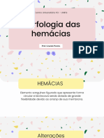 Morfologia Das Hemácias