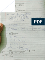 Matrices Class Notes (II)