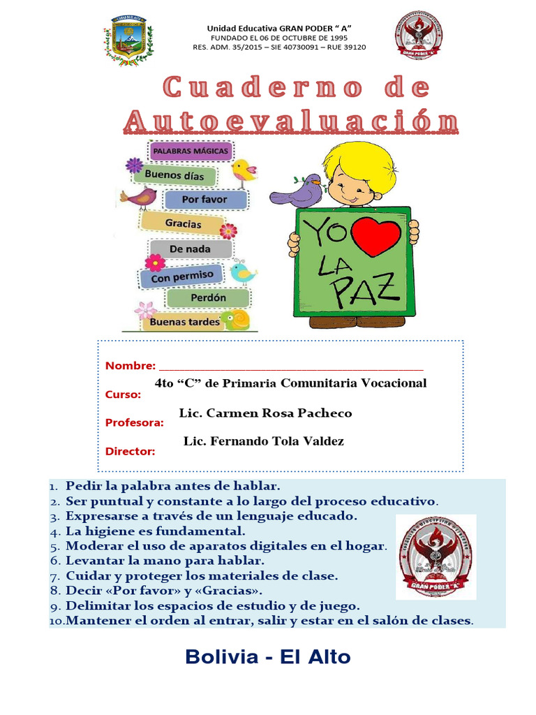 Normas de Convivencia Escolar 2023 | PDF | Salud y bienestar