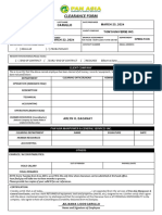 Clearance-Form Julianna-Carullo PMTR