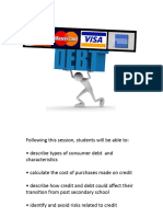 Credit and Debt