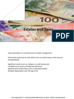 Estates and Taxes (1)