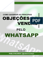 42 Textos Objecoes de Vendas Whatsapp
