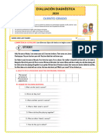 EXAMEN DIAGNÓSTICO  -quinto ok