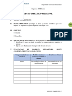 Proyecto Empatico Personal ESTRUCTURA PEP-2024-1