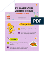 SD-LET'S MAKE OUR FAVORITE DRINK Conversation