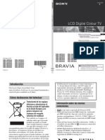 LCD Digital Colour TV: Manual de Instrucciones