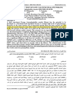 Acute Toxicity Test of Low Calcium Oxalate Porang (Amorphophallus Mueleri BLUME) FLOUR