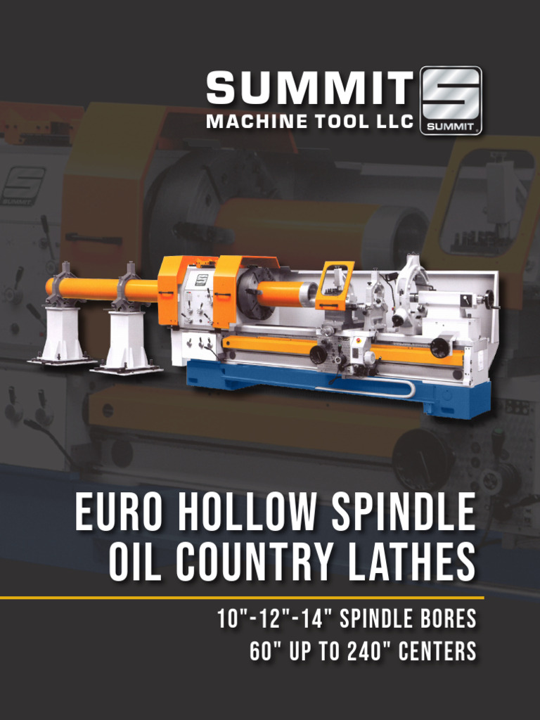 Summit EuroHollowSpindleSeries0220 | PDF | Manufactured Goods ...