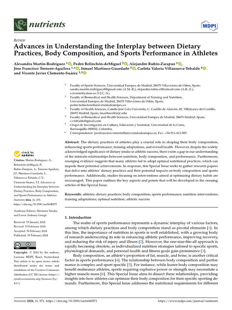 Advances in Understanding The Interplay Between Dietary Practices, Body ... - Interplay Between Diet And Uti