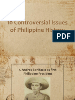 10 Controversial Issues of Philippine History