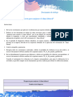 Documento de Trabajo - Propuesta Mejora Clima Laboral