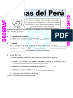 Climas Del Perú para Quinto de Primaria