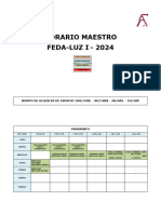 Horario Maestro - 2024 - 2
