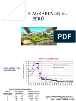 La Politica Agraria en Perú 2023