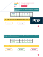 Nov - S28 - Folleto - Relacionamos El Cambio de Magnitudes - 6 Al 10 de Nov