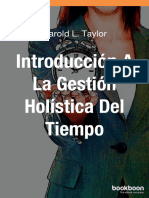 INTRODUCCION A LA GESTION HOLISTICA DEL TIEMPO - HAROLD TAYLOR