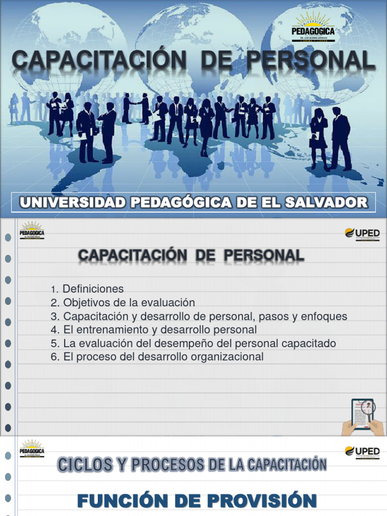 Capacitación y Desarrollo del Personal | PDF | Gestión de recursos ...
