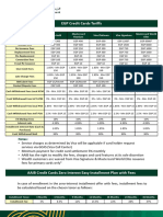 Credit Card Tariffs