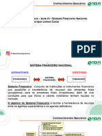 Aula 01 - Sistema Financeiro Nacional.