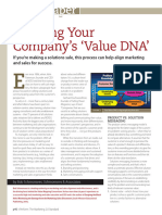 Mapping Your Companies Value DNA