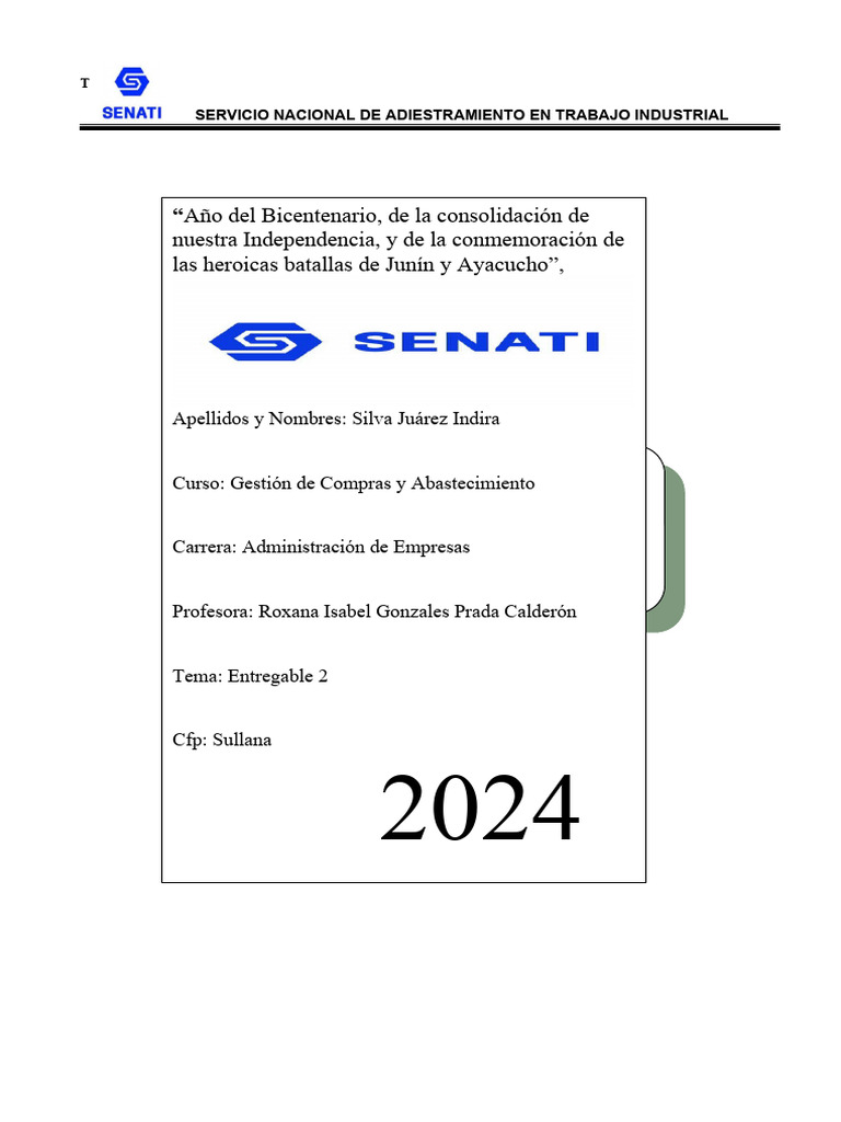 Proyección de Compras 2024: Plan de Trabajo | PDF | Calidad (comercial ...
