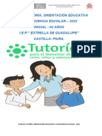 Plan de Tutoría Ininicial 04 Años