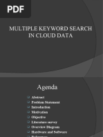 2 - PPT Multi Keyword Search in Cloud Data