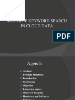 2_PPT Multi Keyword Search in Cloud Data