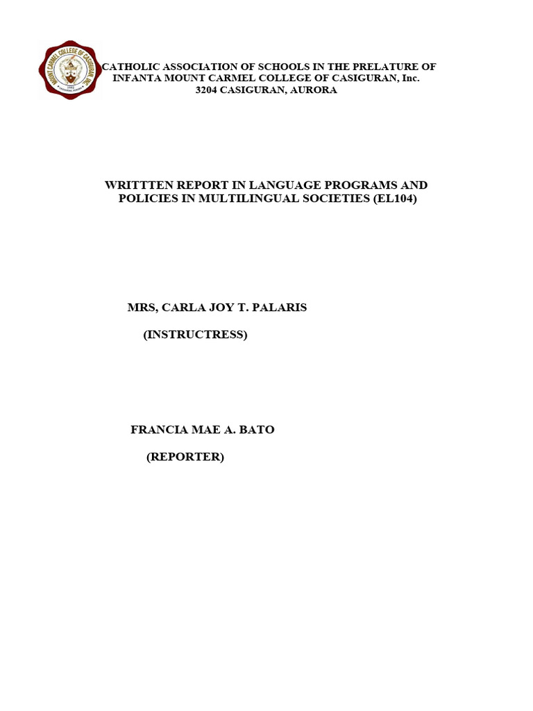 Language Diversity in the Philippines | PDF | Social Science | Language ...