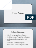 Hak Paten (HKI)