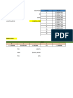 Ejercicios en Excel Amortización - Tir