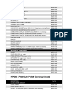 Napoleon Replacement Parts List