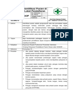 7.1.1 SOP Identifikasi Pasien Di Loket