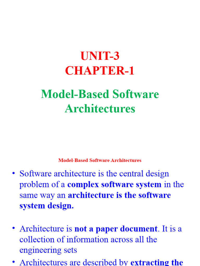 UNIT-III Chapter1,2,3 Full Notes | PDF | Software Development Process ...