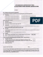 LIC Fund Transfer Form