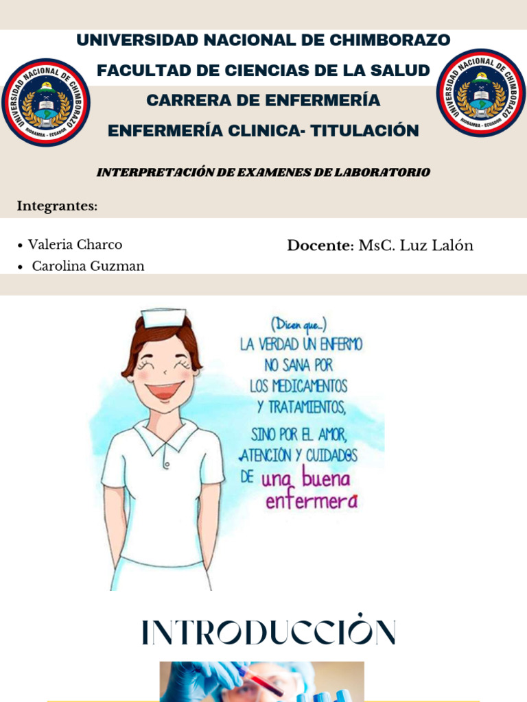 Interpretación de Exámenes de Laboratorio | PDF | Anemia | Sangre
