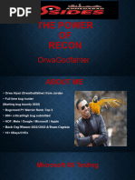 The Power of Recon