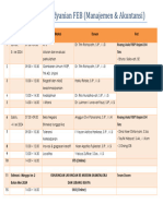 Jadwal Kuliah MKWN Genap