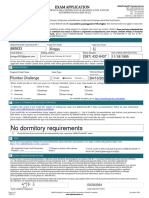 Exam Application Form - December 12, 2023