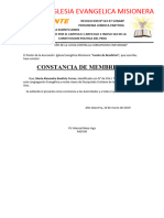 Modelo de Costancia de Membresia