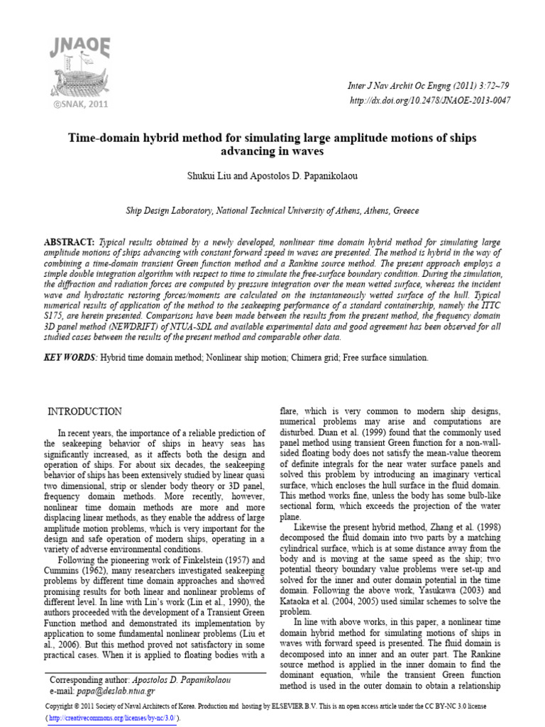2011-ijnoae-time-domain-hybrid-method-for-simulating-large-amplitude