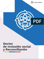 23 Sector Inclusion Social y Reconciliacion