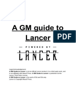A GM Guide To Lancer