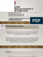 1 Introduction of Epidemiology Advanced