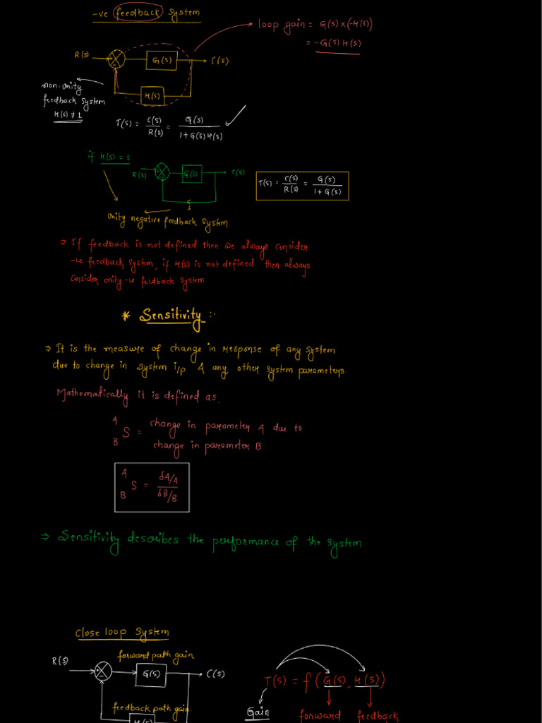 Basics of Control Systems Part 02 | PDF