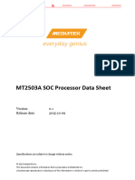 MT2503A Data Sheet v0.1